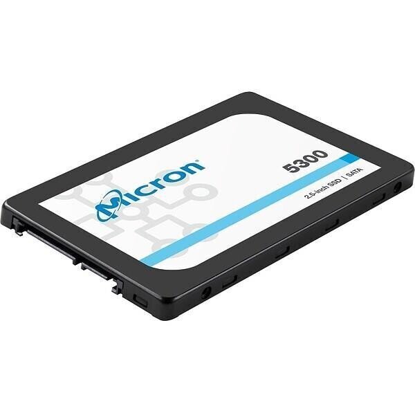 Micron SSD SATA 2.5'' 960GB 5300 MAX/MTFDDAK960TDT cena un informācija | Iekšējie cietie diski (HDD, SSD, Hybrid) | 220.lv