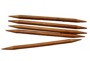 10mm, 20cm bambusa zeķu adāmadatas cena un informācija | Adīšana | 220.lv