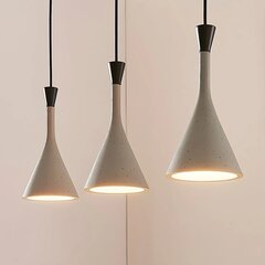 Подвесной светильник Flynn для столовой, серый, 3 источника света цена и информация | Люстры | 220.lv