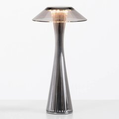 Kartell Space - дизайнерская светодиодная настольная лампа, титан цена и информация | Настольные лампы | 220.lv