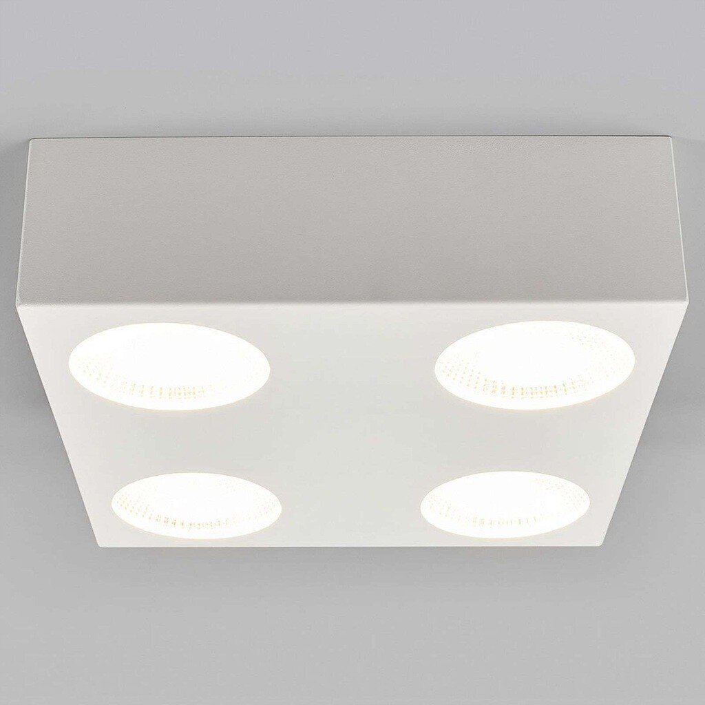 Kvadrātveida, regulējams Sonja LED griestu apgaismojums cena un informācija | Griestu lampas | 220.lv