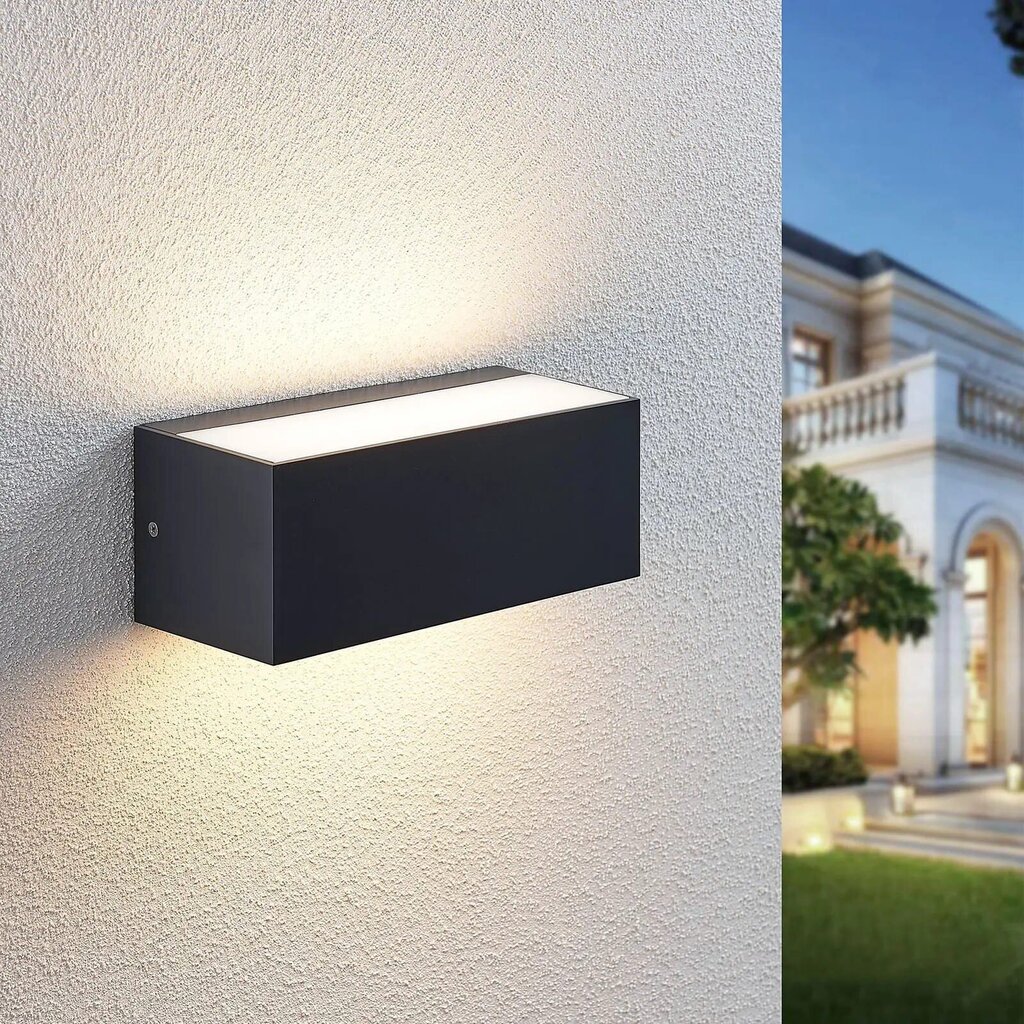 LED āra sienas lampa Nienke, IP65, 23 cm cena un informācija | Āra apgaismojums | 220.lv