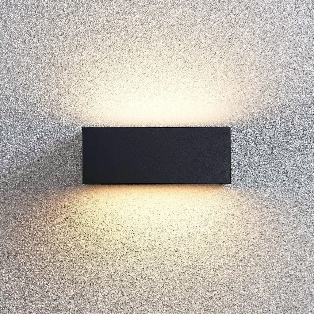 LED āra sienas lampa Nienke, IP65, 23 cm cena un informācija | Āra apgaismojums | 220.lv