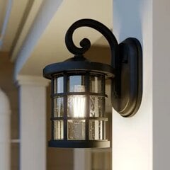 Lindby Ankea āra sienas lampa, augstums 28 cm цена и информация | Уличное освещение | 220.lv