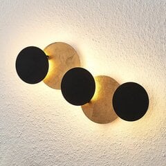 Lindby Bražina LED sienas lampa, piecas spuldzes цена и информация | Настенные светильники | 220.lv