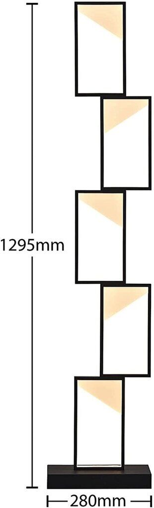 Lindby Fotini LED stāvlampa cena un informācija | Stāvlampas | 220.lv