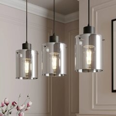 Подвесной светильник Lindby Kourtney со стеклянным абажуром, 3 лампочки. цена и информация | Люстры | 220.lv
