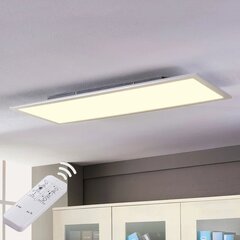 Lindby Level LED panelis, CCT, 120cm x 30cm cena un informācija | Iebūvējamās lampas, LED paneļi | 220.lv