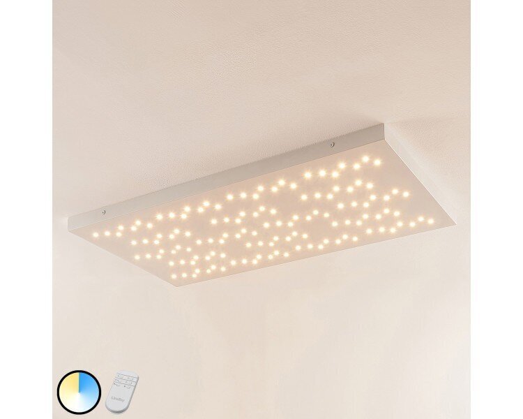 Lindby Mahina LED griestu lampa, 110x60cm cena un informācija | Griestu lampas | 220.lv