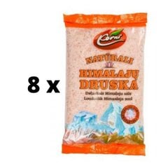 Himalaju kristāla sāls, smalks, 500g x 8 gab. iepakojums цена и информация | Специи, наборы специй | 220.lv