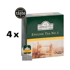 Tēja AHMAD ENGLISH TEA No1, iepakojumā 4 gab. cena un informācija | Tēja | 220.lv
