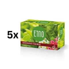 Zāļu tēja ETNO VELVET EVENING, 22 x 1,5 g iepakojumā 5 gab. cena un informācija | Tēja | 220.lv