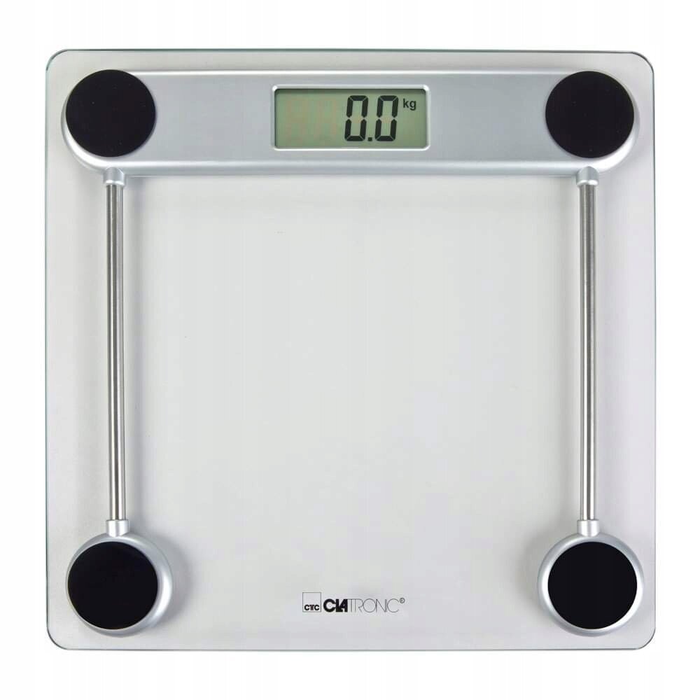 Elektroniskie stikla svari ar viegli nolasāmu LCD ekrānu 150 kg цена и информация | Ķermeņa svari, bagāžas svari | 220.lv