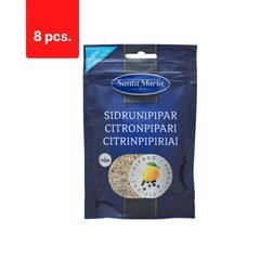 Citronpipari SANTA MARIA, 80 g x 8 gab. cena un informācija | Garšvielas, garšvielu komplekti | 220.lv