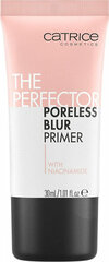 Grima bāze Catrice The Perfector Poreless Blur Nude (30 ml) цена и информация | Пудры, базы под макияж | 220.lv