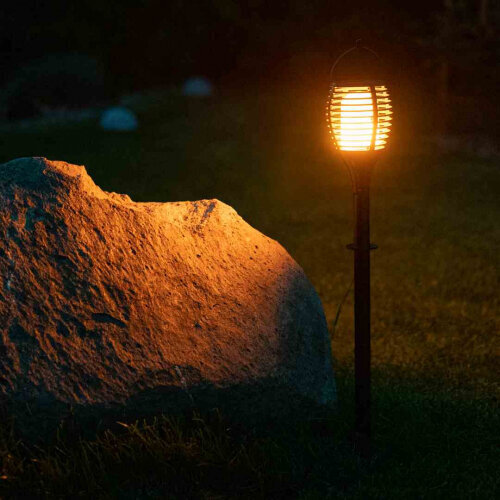 Dārza lampa ar saules bateriju Eko-Light cena un informācija | Āra apgaismojums | 220.lv