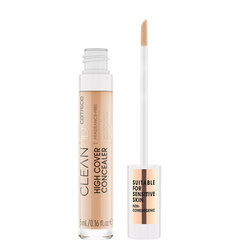 Korektors Catrice Clean Id High Cover Concealer 020-Warm Beige, 5 ml цена и информация | Пудры, базы под макияж | 220.lv