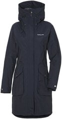 Didriksons женская демисезонная длинная куртка THELMA, темно-синий 36 цена и информация | Женские куртки | 220.lv