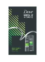 Men+ Care Extra Fresh ķermeņa kopšanas dāvanu komplekts cena un informācija | Dove Smaržas, kosmētika | 220.lv