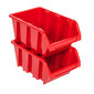 Lekraušanas kaste 10 vienību šķirošanas kaste 24x39x18 cm sarkana | Darbnīcā ir sakrautas plastmasas uzglabāšanas kastes cena un informācija | Instrumentu kastes | 220.lv