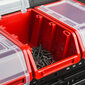 botle Plastmasas saliekama kaste ar vāku 120x200x90 mm sarkana cena un informācija | Instrumentu kastes | 220.lv