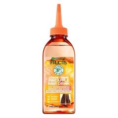 Nogludinošs kondicionieris gariem matiem Garnier Fructis Hair Drink Pineapple Lamellar Treatment, 200 ml cena un informācija | Šampūni | 220.lv