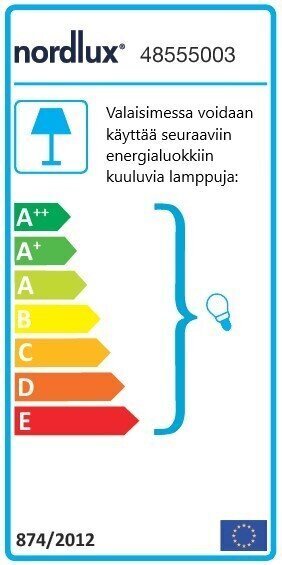 Nordlux galda lampa Ellen cena un informācija | Galda lampas | 220.lv