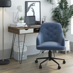 Офисный стул Novogratz Her Majesty, синий цена и информация | Офисные кресла | 220.lv