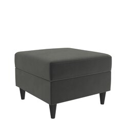 Pufs Cooper Small Ottoman, pelēks cena un informācija | Sēžammaisi, pufi | 220.lv