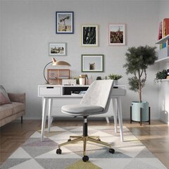 Офисное кресло Ivy Pillowtop, серый цвет цена и информация | Офисные кресла | 220.lv