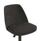 Biroja krēsls Ivy Pillowtop, melns cena un informācija | Biroja krēsli | 220.lv