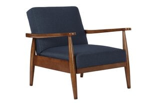Krēsls Mid Century, zils cena un informācija | Atpūtas krēsli | 220.lv