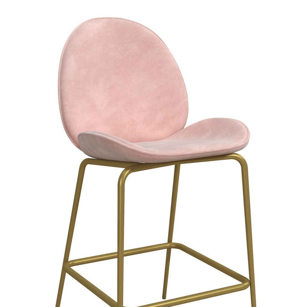 Biroja krēsls CosmoLiving by Cosmopolitan Astor, rozā цена и информация | Virtuves un ēdamistabas krēsli | 220.lv