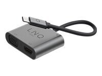 Адаптер Linq 4in1 USB-C цена и информация | Адаптеры и USB разветвители | 220.lv