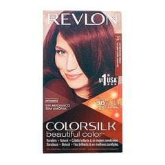 Krāsa bez Amonjaka Colorsilk Revlon Tumšs vara kastaņains cena un informācija | Matu krāsas | 220.lv