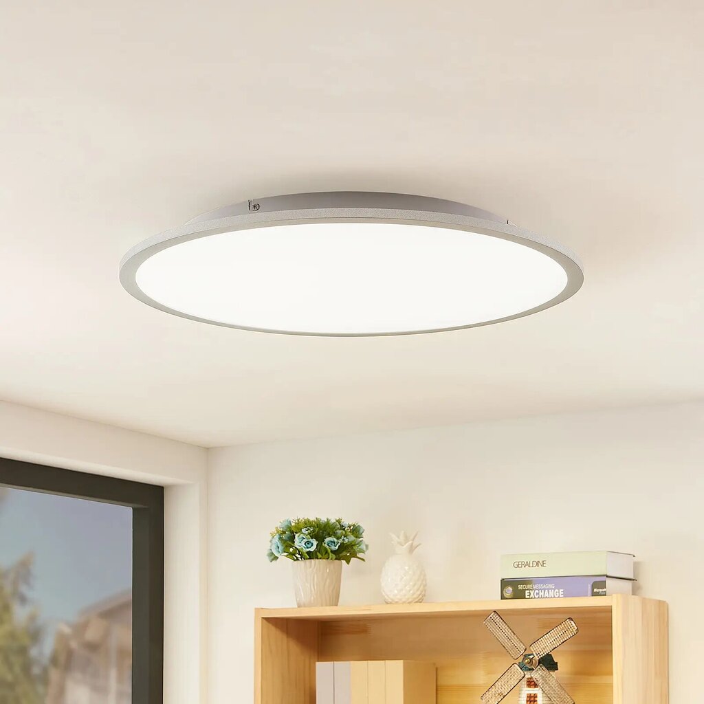 Lindby Narima LED griestu lampa, CCT, Ø 60 cm cena un informācija | Griestu lampas | 220.lv
