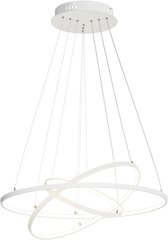 Подвесной светодиодный светильник Lindby Philline, Ø 80 см цена и информация | Настенный/подвесной светильник Eye Spot 11 BL, чёрный | 220.lv