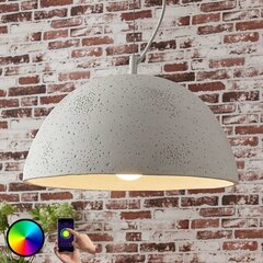 Lindby Smart betona piekaramā lampa Carolle, RGB LED cena un informācija | Piekaramās lampas | 220.lv