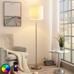 Lindby Smart LED stāvlampa Everly, App, RGB cena un informācija | Stāvlampas | 220.lv