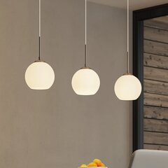 Lindby Sofian piekaramā lampa, trīs gaismas, balta cena un informācija | Piekaramās lampas | 220.lv