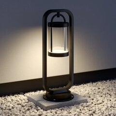 Lucande Caius LED kolonnas lampa cena un informācija | Āra apgaismojums | 220.lv