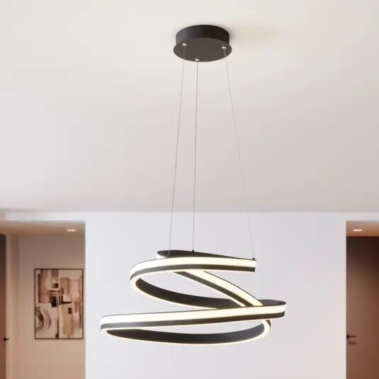 Lucande Emlyn LED piekaramā lampa, 60 cm cena un informācija | Lustras | 220.lv
