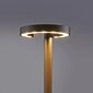 Lucande Jannis LED stabu lampa, gredzens cena un informācija | Āra apgaismojums | 220.lv