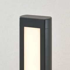 Светодиодный светильник на шине Mhairi, квадратный, темно-серый, 100 см цена и информация | Уличное освещение | 220.lv