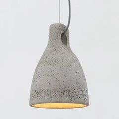 Подвесной светильник из серого бетона Lenna цена и информация | Люстры | 220.lv