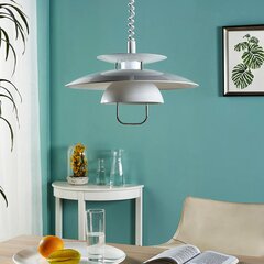 Piekaramā lampa Nadija ar E27 LED, balta cena un informācija | Piekaramās lampas | 220.lv