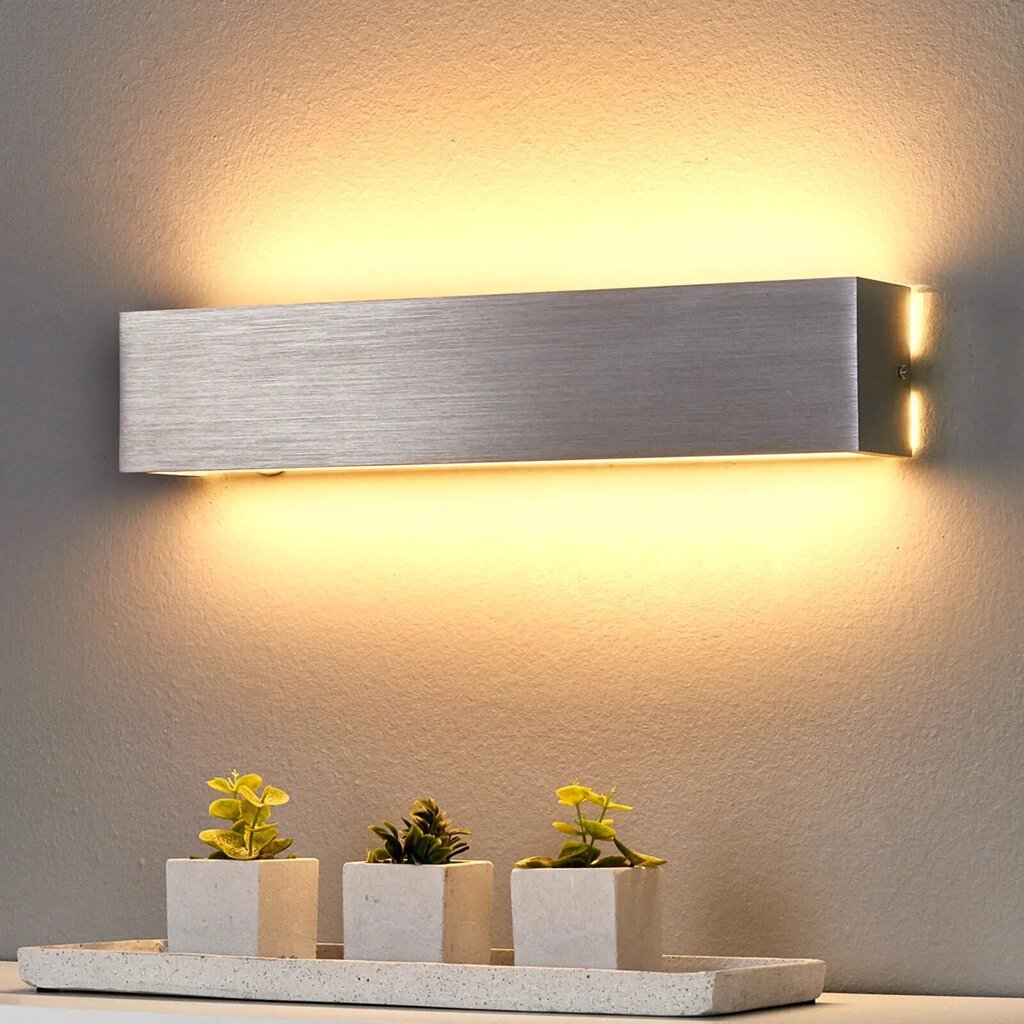 Ranik - alumīnija sienas lampa ar LED cena un informācija | Sienas lampas | 220.lv