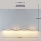 Roan LED lineāra piekaramā lampa, viļņota cena un informācija | Piekaramās lampas | 220.lv
