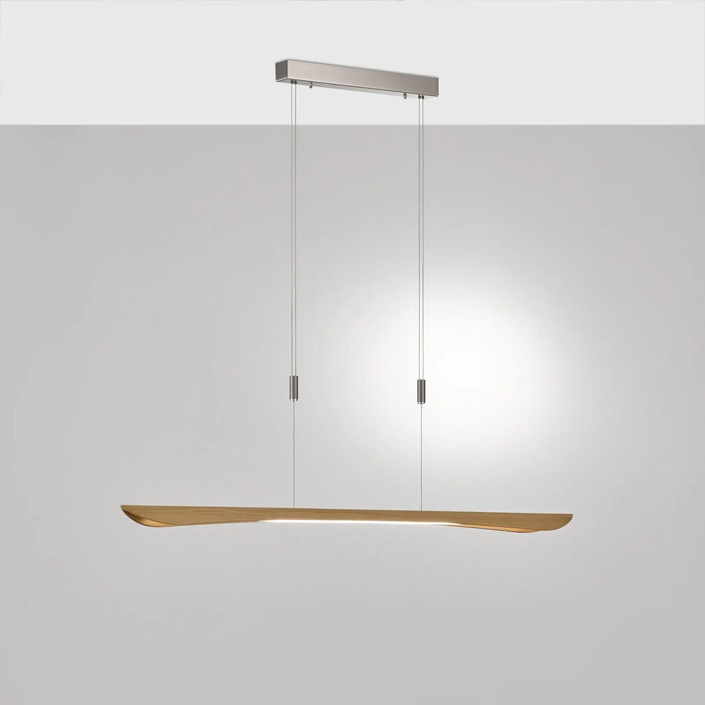 Rothfels Hiba LED piekaramā lampa, dabīgais ozols, 148 cm cena un informācija | Piekaramās lampas | 220.lv