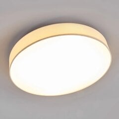 Saira LED auduma griestu lampa, 50 cm, balts цена и информация | Потолочные светильники | 220.lv